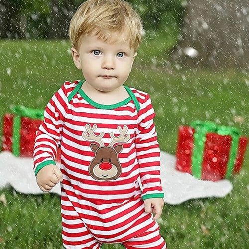 Newborn Baby Boys Girls Christmas Clothes