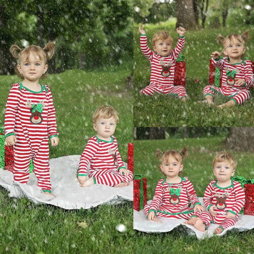 Newborn Baby Boys Girls Christmas Clothes