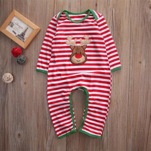 Newborn Baby Boys Girls Christmas Clothes