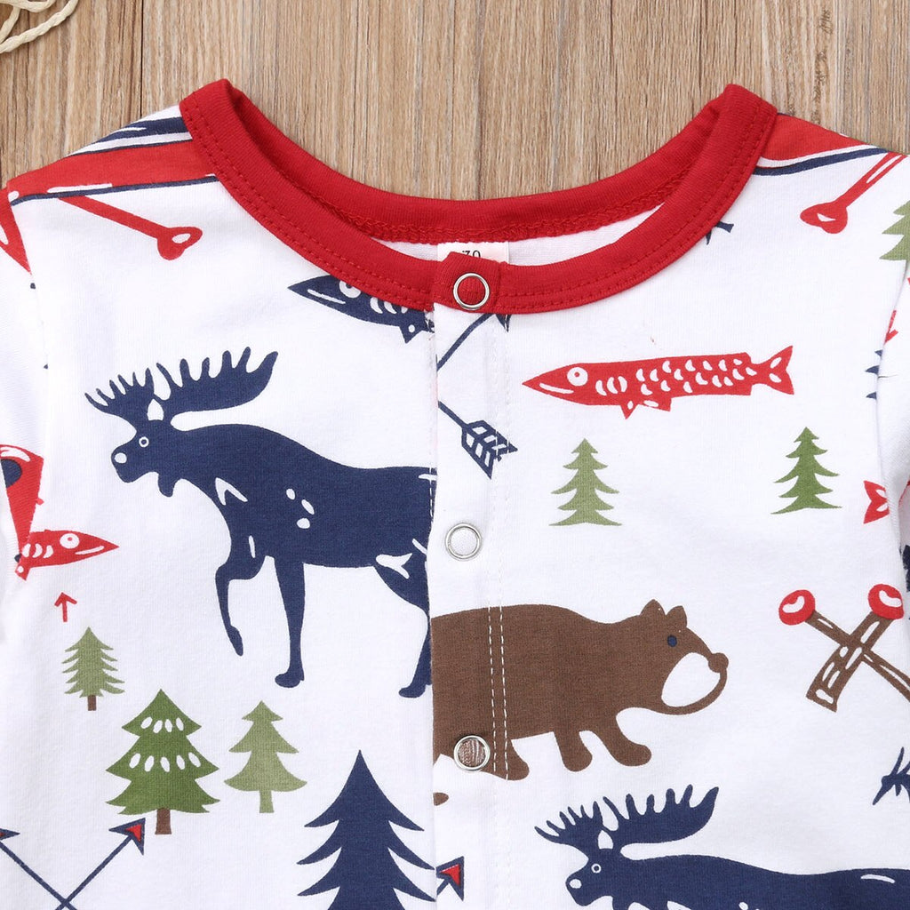 Newborn Christmas Clothes Baby Boy Girl