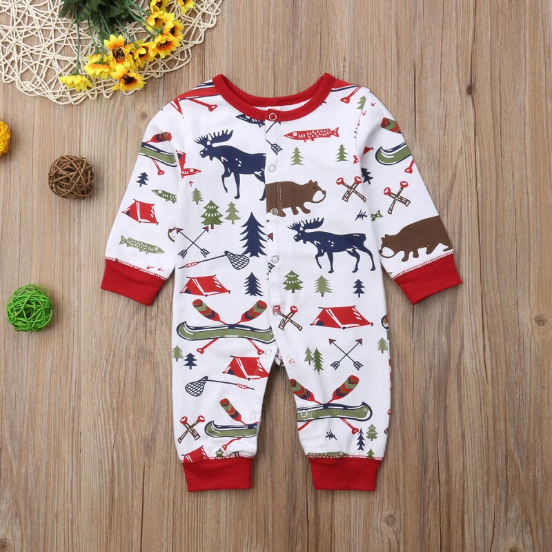Newborn Christmas Clothes Baby Boy Girl