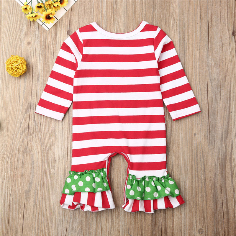 Infant Baby Girl Christmas Clothes Santa
