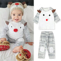 2PCS Cute Christmas Clothes Toddler Baby Boy Girl