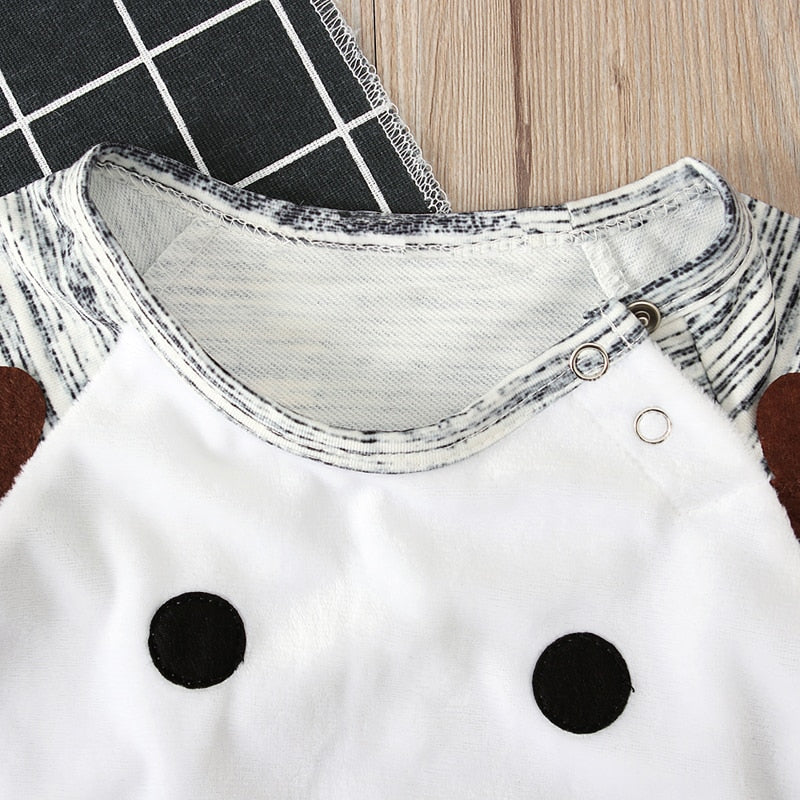 2PCS Cute Christmas Clothes Toddler Baby Boy Girl