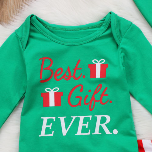 3pcs Set Infant Baby Boys Girls Christmas Clothes