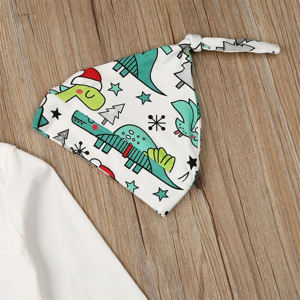 Baby Boy Christmas Clothes Outfit Long Sleeve