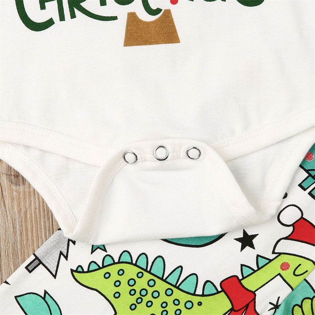 Baby Boy Christmas Clothes Outfit Long Sleeve