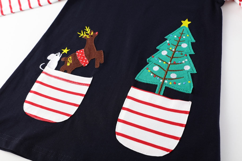 Baby Girl Christmas Clothes Girls Sequined