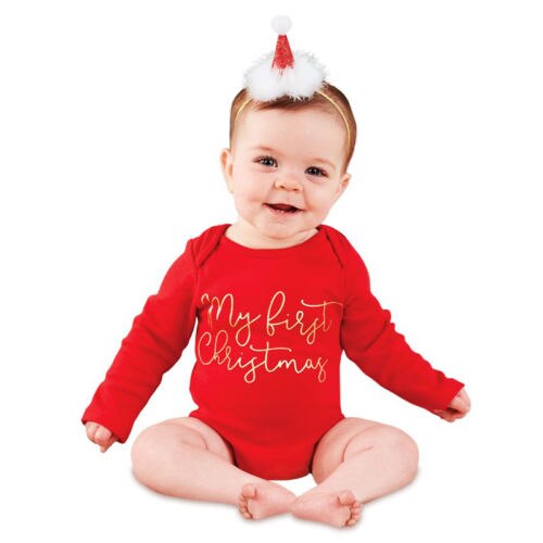 Infant Newborn Baby Boy Girl Christmas Clothes